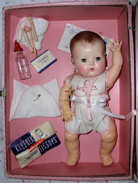 13 5 Molded Hair 1950s Tiny Tears Doll Mint In Case Tiny Tears Doll Old Dolls Vintage Toys