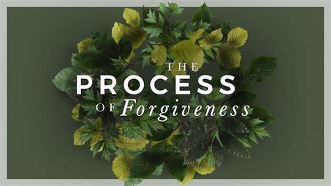 The Process Of Forgiveness Part 1 Youtube