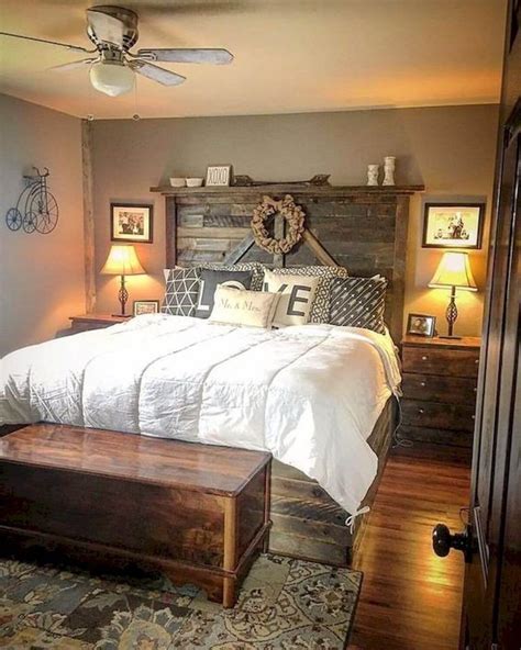 25 Simple Farmhouse Bedroom Design Ideas