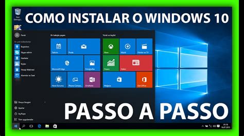 Como Formatar E Instalar O Windows 10 Passo A Passo 2017 Youtube