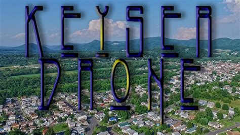 Aerial View Of Keyser West Virginia Youtube
