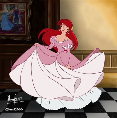 Ariel Ball Gown By Fernl On Deviantart Disney Princess Ariel Disney