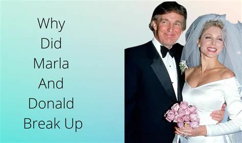 Why Did Marla And Donald Break Up Who Is Marla Maples Married To Now