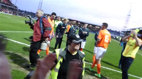 Braintree Town Final Whistle Celebrations At Grimsby 5th May 16 Youtube