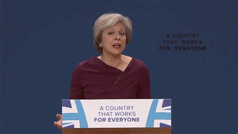 Theresa Mays Conservative Party Conference Speech Decoded