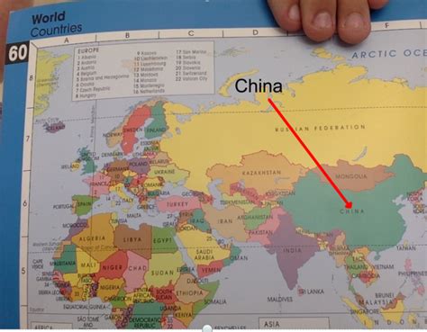 China World Map Finns Blog
