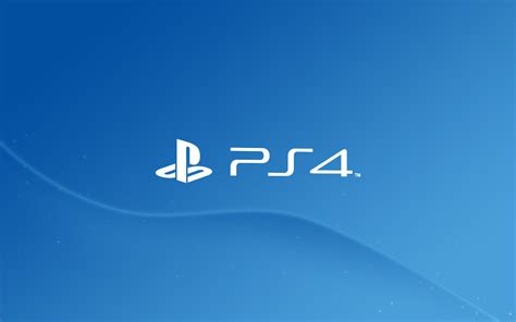 Playstation Ps4 Logo Blue Background Wallpaper Brands And Logos