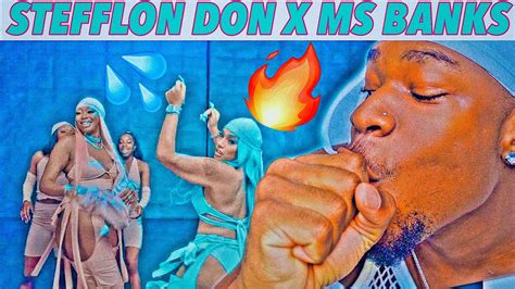 Stefflon Don Ms Banks Dip Official Video REACTION YouTube