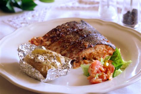 Recetas de salmón al horno con verduras y 🥔!! Mary505: Salmon asado al horno