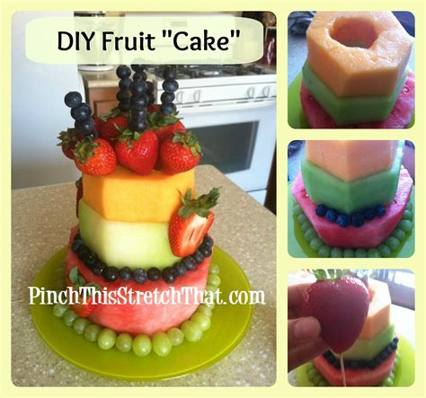 Cake Made Of Out Fruit Archives