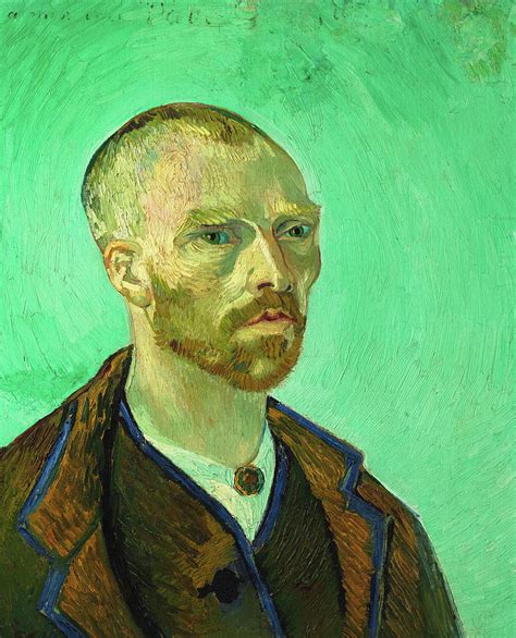 Self Portrait Dedicated To Paul Gauguin C 1888 Painting By Vincent