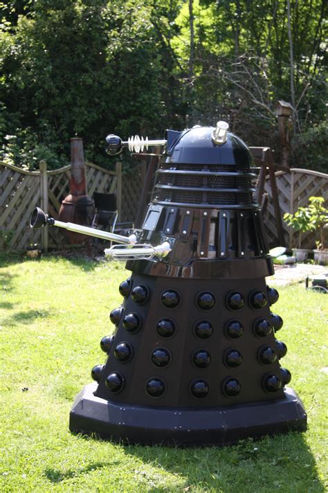 Udated Rare Life Size Black Dalek Sec Up For Auction Blogtor Who