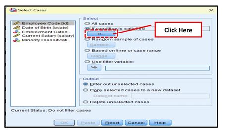 Spss Select Cases Beginners Tutorial On How To Select Cases In Spss