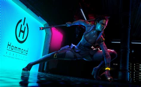 Apex Legends Neon Blender 3d Graphics Loba Wraith Apex Legends Women Video Game Art Video