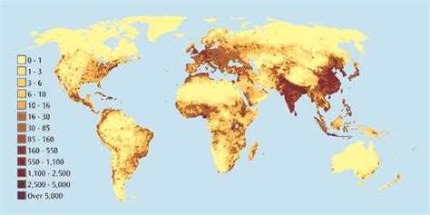 World Population Density Download Scientific Diagram