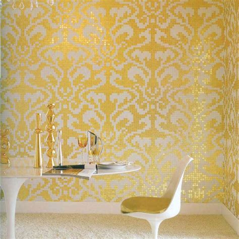 Tiles interpreting tactile and sensual emotions and feelings, the perfect choice for those who are more. Golden Glass Mosaic Tiles Pattern for Wall Decorative ...