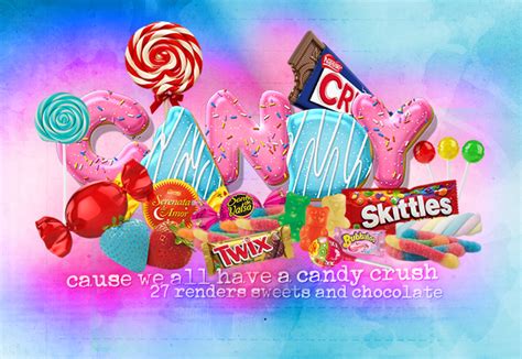 Candy Render Pack By Luanaf On Deviantart