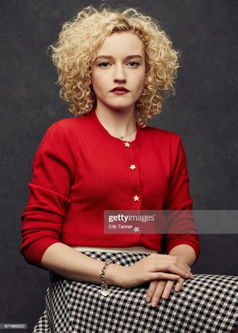 Actress Julia Garner From One Percent More Humid Poses At The 2017