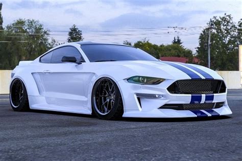 New Clinched Flares Wide Body Kit For 2018 Ford Mustang At