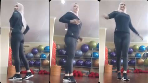 Tante Jilbab Hot Senam Body Sexy Youtube