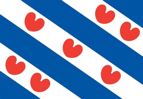 flag of friesland netherlands r vexillology