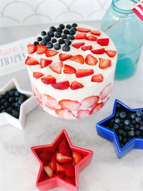 Patriotic Berry Trifle Recipe No Bake Th Of July Dessert We Re The