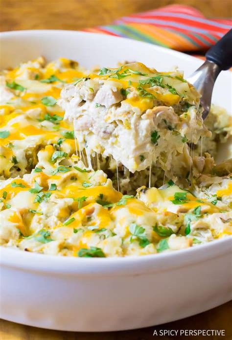 Cream of chicken soup, canned chicken, stuffing. King Ranch Chicken Casserole (Video) | Laura Jacobs | Copy ...