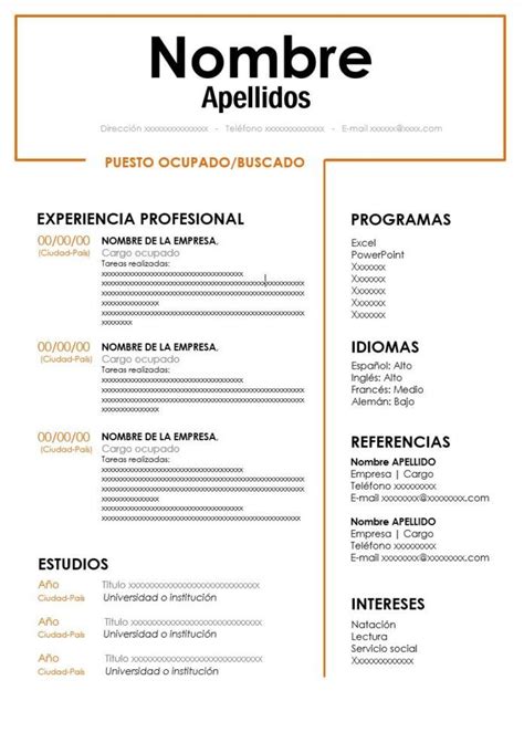 A continuación te presentamos un ejemplo de un currículum vitae para estudiantes elaborado con diferentes diseños de plantillas que puedes descargar en pdf Hoja de vida: Formatos para descargar y recomendaciones ...