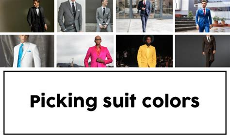 Picking The Right Suit Colors To Go With Your Skin