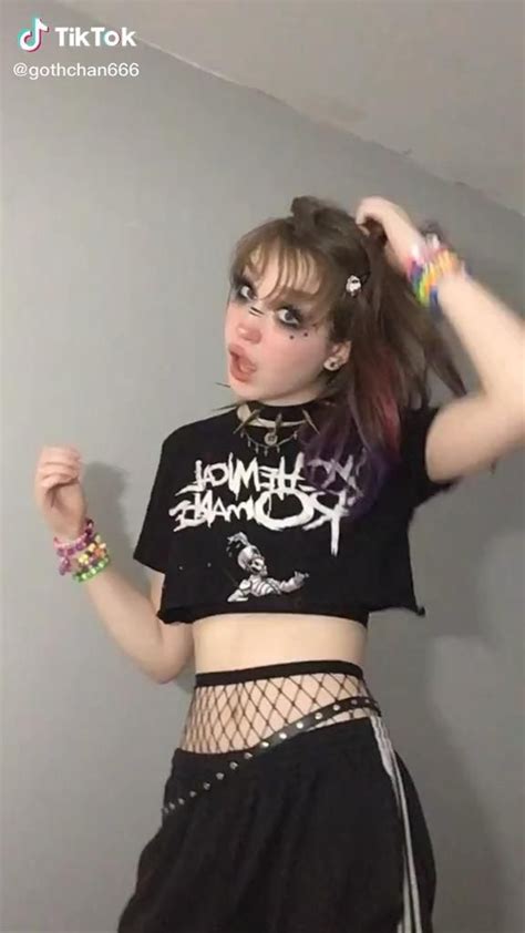 Gothchan666 On Tiktok Video In 2021 Cute Swag Outfits Alt Fashion