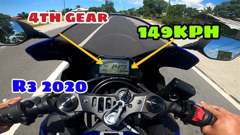 Yamaha r15 club of the philippines special thanks rider jonas (sunset red) rider ghogie (white red) rider zakitchanko (black yellow) rider ryan (99 lorenzo). YAMAHA R3 2020 || TOP SPEED ON 4TH GEAR || PHILIPPINES ...