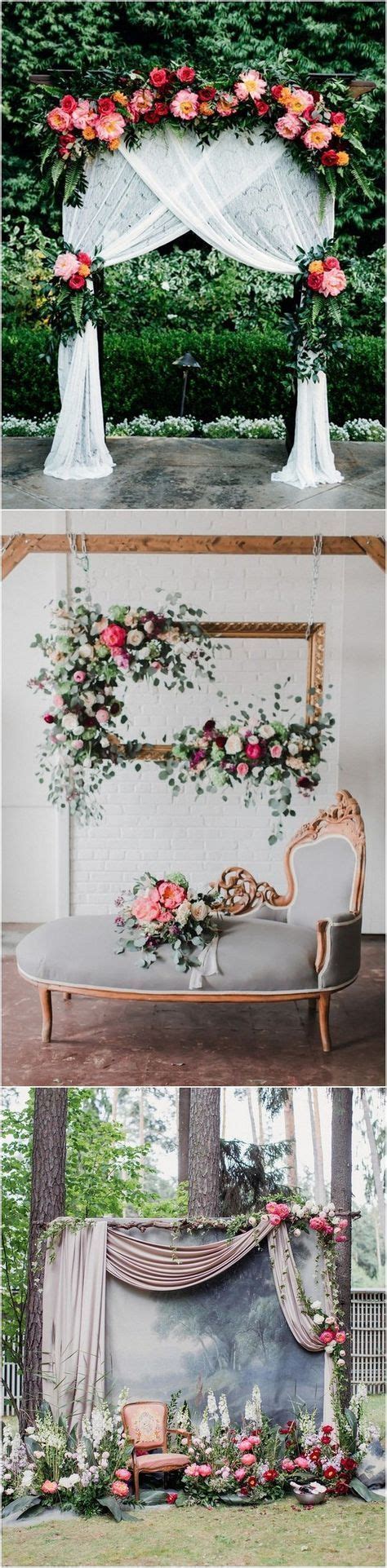 Trending 15 Hottest Wedding Backdrop Ideas For Your Ceremony Curtain