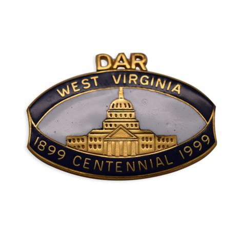 West Virginia Centennial Pin Dar Shopping