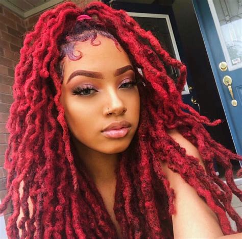 Pin By Micayla🦦 On Hair Dreadlock Hairstyles Black Faux Locs