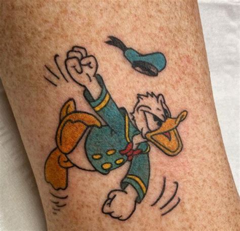 25 Donald Duck Tattoo Designs With Meanings And Ideas Body Art Guru