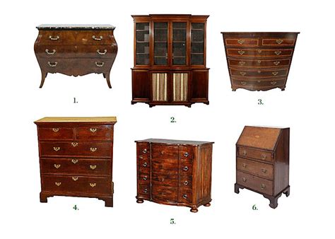 Furniture types in various room of house. A Guide to Types and Styles of Chests & Dressers - One ...