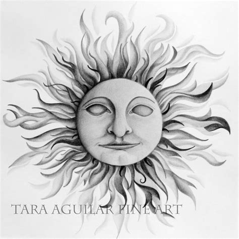 Pencil Drawings Of The Sun At Explore Collection