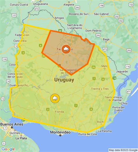 Nueva Alerta Naranja Y Amarilla De Meteorolog A Por Tormentas Fuertes Y