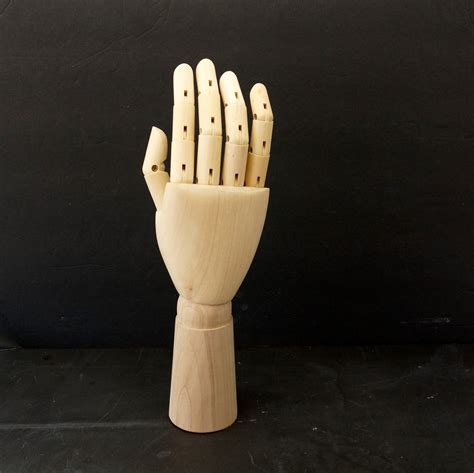Wood Manikin Mannequin Hand 12 High
