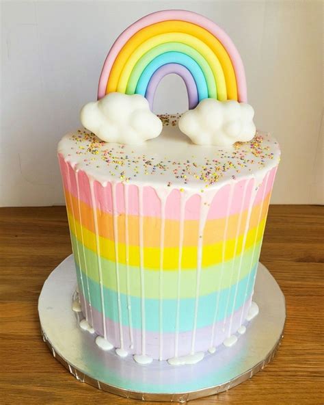 Rainbow Cake Rainbow Cake Pastel Rainbow Cake Cake