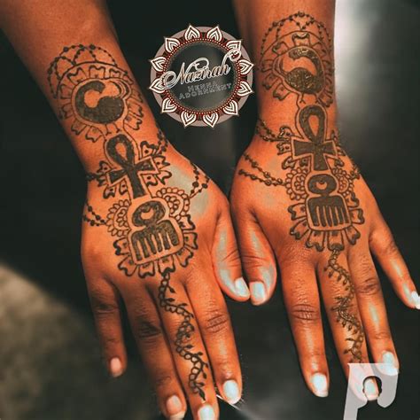 Where do henna tattoos come from. Adinkra symbol henna | Hand henna, Henna, Hand tattoos