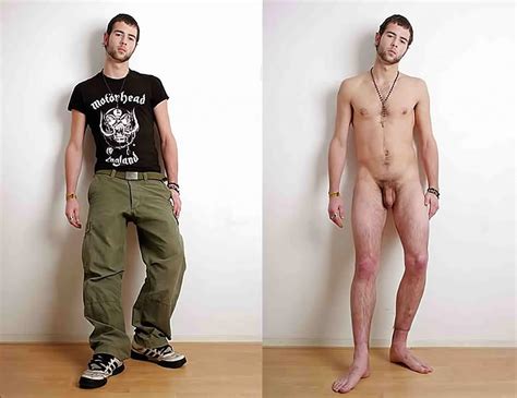 Amateur Clothed And Naked Men