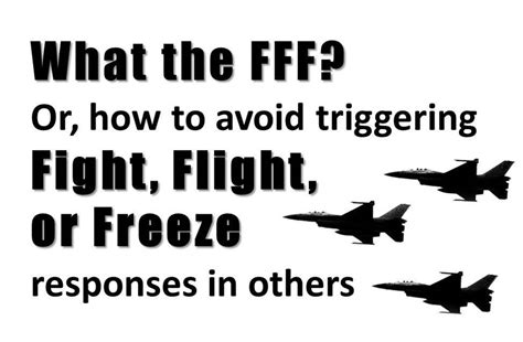 In milosevic, mccabe re, (eds.), phobias: What the FFF? Or, how to avoid triggering Fight, Flight ...