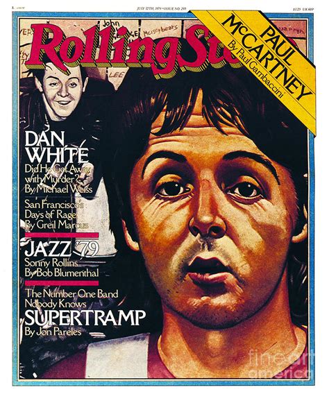Rolling Stone Cover Volume 295 7121979 Paul Mccartney