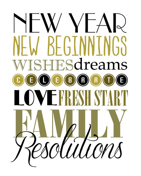 Happy New Year And Free Printable How To Nest For Less™