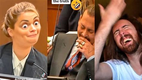 Best Johnny Depp Vs Amber Heard Trial Memes Asmongold Reacts Youtube