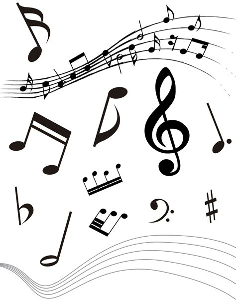 Notas Musicais Em Png Learnbraz