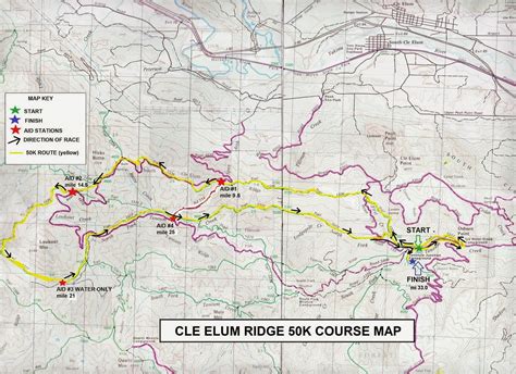 Cle Elum Ridge 50k And 25k Washington Running