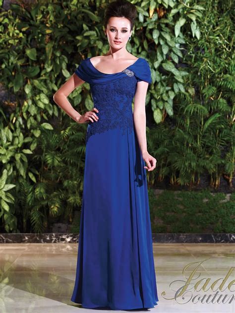 Buy 2015 Elegant Royal Blue Lace Chiffon Mother Of The