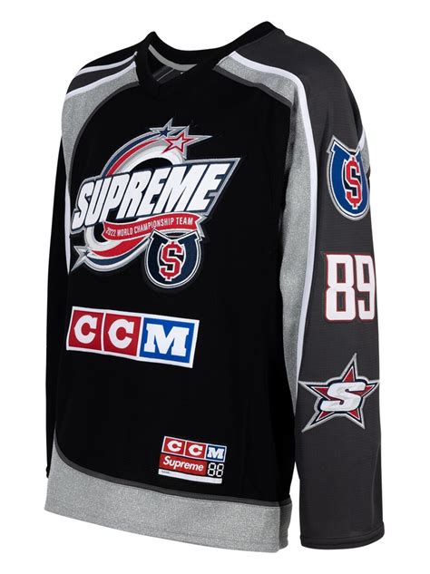 Supreme Ccm All Stars Hockey Jersey T Shirt Farfetch